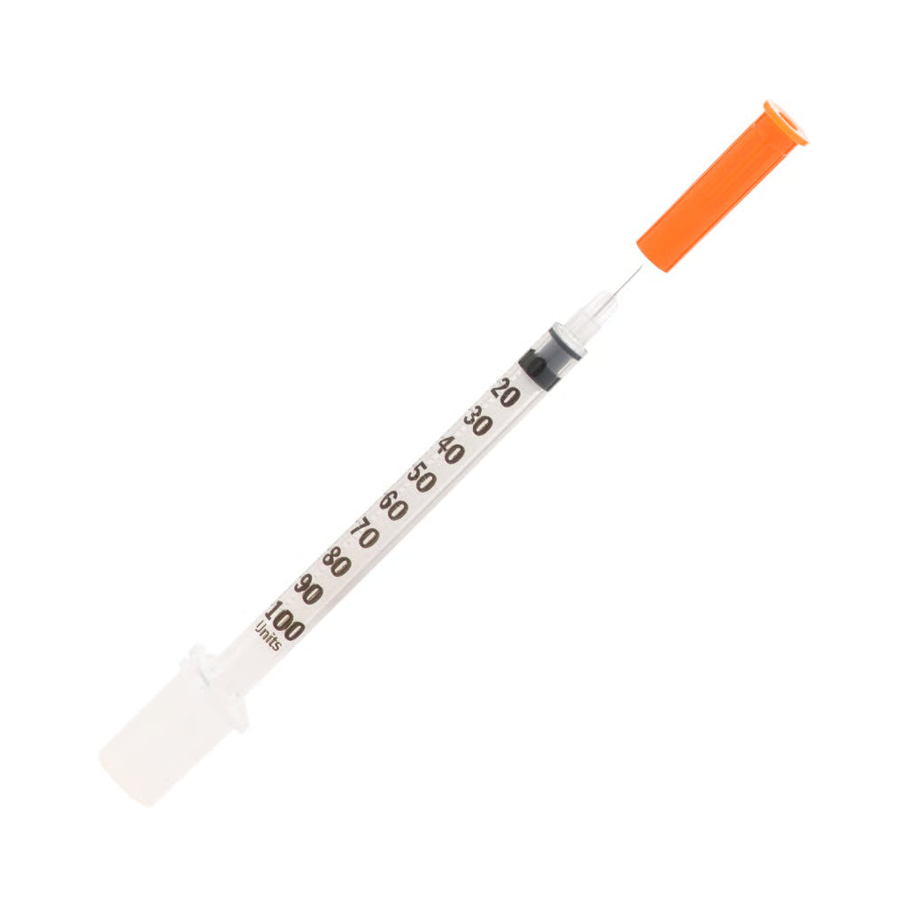 1mL 31G 0.25mm x 6mm BD Ultra-Fine Insulin Syringes [100 Pack]